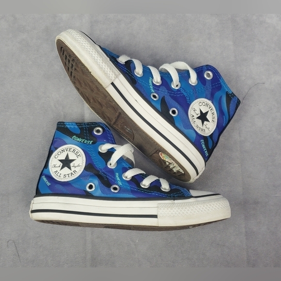 ConverseBoy's Chuck Taylor All Star Hybrid Camo Sneakers little boy size 11 - Picture 6 of 13